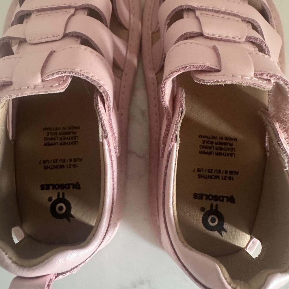 Pink Kids Sandals - Picture 3 of 7